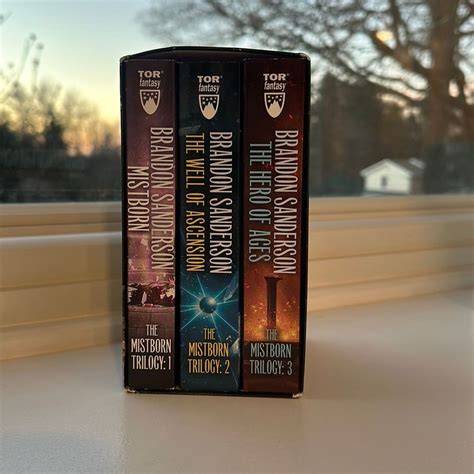 Mistborn Trilogy Boxed Set 1 3 Brandon Sanderson