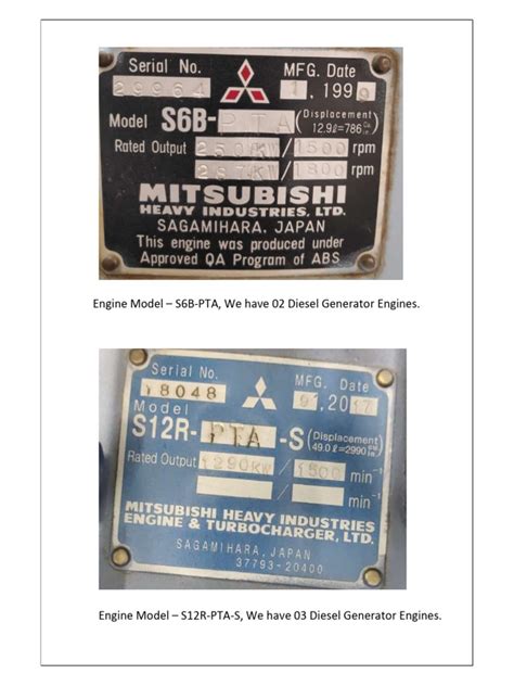 mitshubishi engine dwg