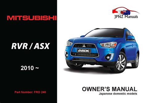 Full Download Mitsubishi Asx Owners Manual 