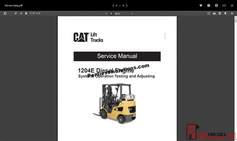 Full Download Mitsubishi Caterpillar Forklift Manual 