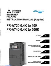 Download Mitsubishi Fr A740 Manual 
