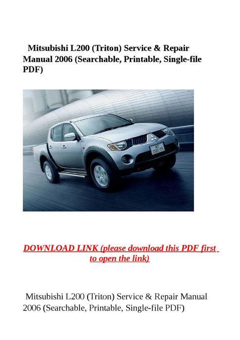 Read Online Mitsubishi Mj Triton Manual File Type Pdf 