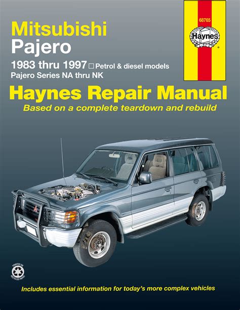 Read Online Mitsubishi Pajero Owners Manual 1995 Car Owners Manuals 
