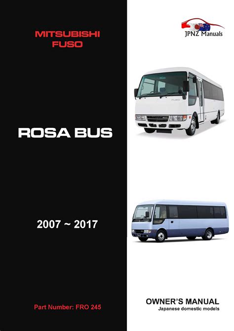 Download Mitsubishi Rosa Bus Workshop Manual 