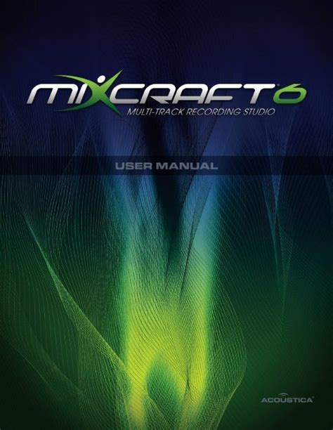 Full Download Mixcraft 6 User Guide 
