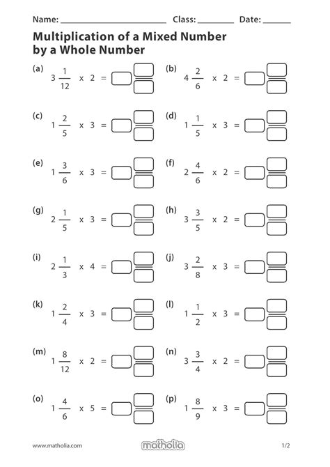 Mixed Equations Worksheet Answers   Multiplying Mixed Numbers Worksheet - Mixed Equations Worksheet Answers