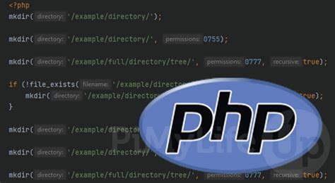 mkdir php
