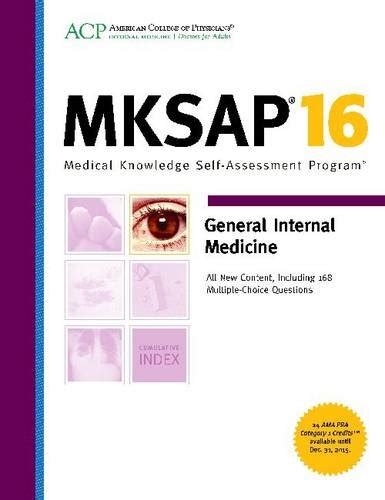 Full Download Mksap 16 General Internal Medicine 