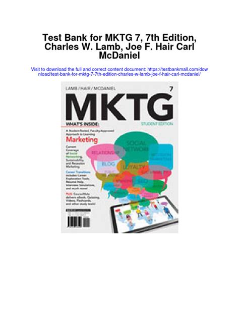 Download Mktg Lamb Hair Mcdaniel 7Th Edition Nrcgas 