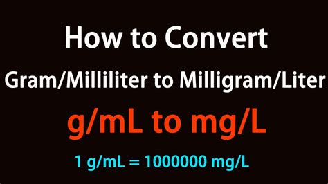Ml Til Gram