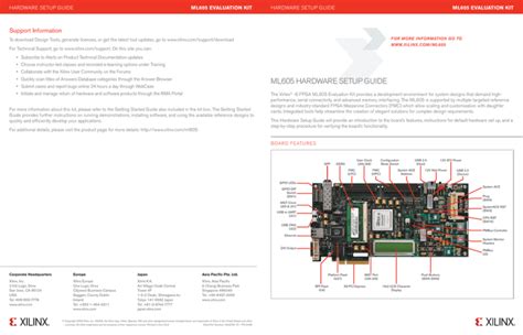 Read Ml605 Hardware User Guide 