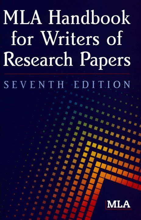 Full Download Mla Handbook For Writers Of Research Papers 7Th Edition Free Download 
