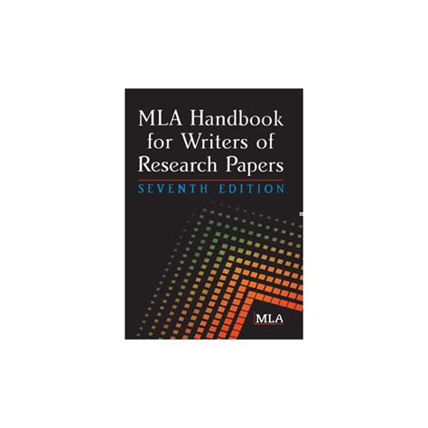 Download Mla Handbook For Writers Of Research Papers 7Th Edition Online 