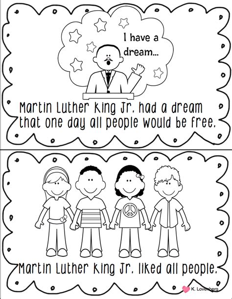 Mlk Kindergarten Activities   All About Martin Luther King Jr Unit Mlk - Mlk Kindergarten Activities