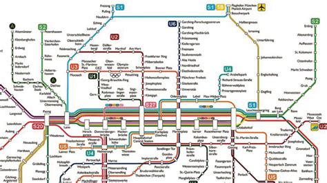 Münchner S Bahn Plan