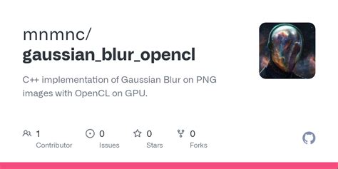 mnmnc/gaussian_blur_opencl - Github