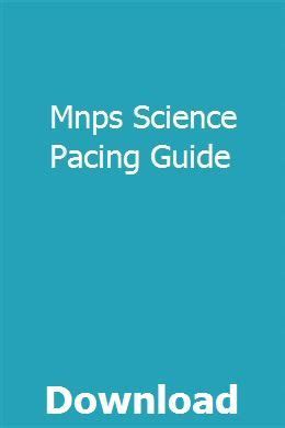 Read Online Mnps Pacing Guides 2013 