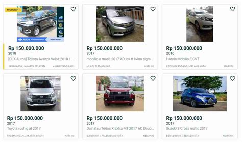 MOBIL 35 JUTAAN OLX：Cek Simulasi Kredit Mobil Bekas Toyota Innova Reborn Diesel 2020