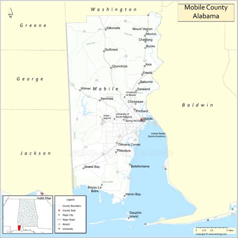 mobile alabama map