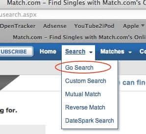 mobile match search by name