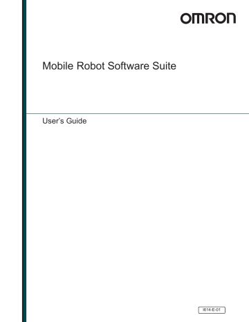 Read Online Mobile Robot Software Suite Users Guide Assetsron 