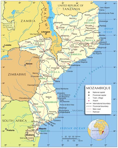 mocambique - qual a capital da espanha