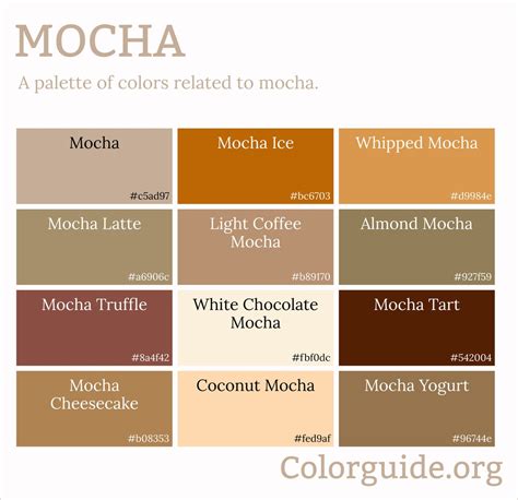 mocha color