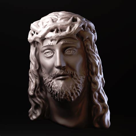 modèle 3D de Visage de jésus - TurboSquid 1174185