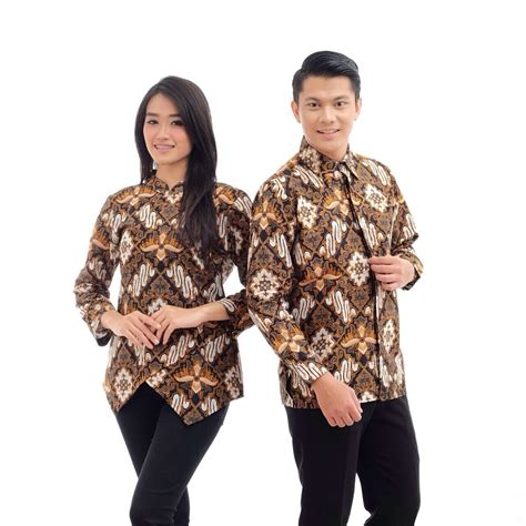 Model Baju Batik Karang Taruna Terbaru Modern Putri Seragam Sinoman - Seragam Sinoman