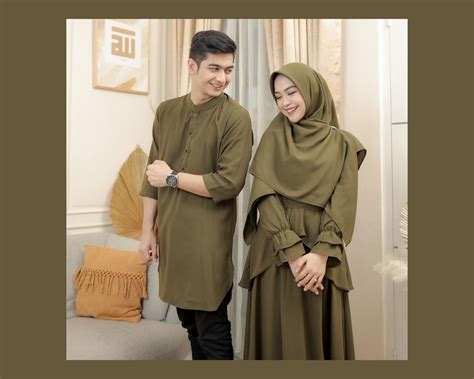 model baju lebaran 2024 couple