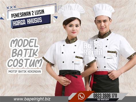 Model Baju Pelayan Restoran  Desain Baru Lengan Pendek Pria Wanita Senyum Cafe - Model Baju Pelayan Restoran