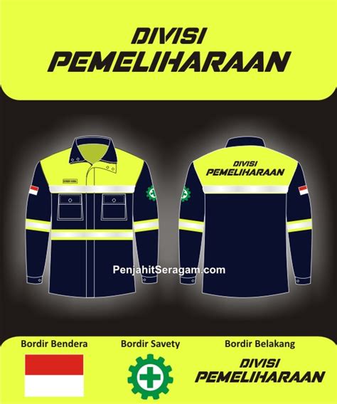 Model Baju Safety Terbaru  Baju Seragam Safety Intiflex Konveksi Bandung - Model Baju Safety Terbaru