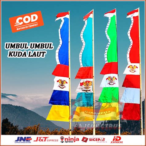 model bendera umbul umbul