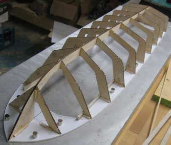 Model Boat Hull Construction