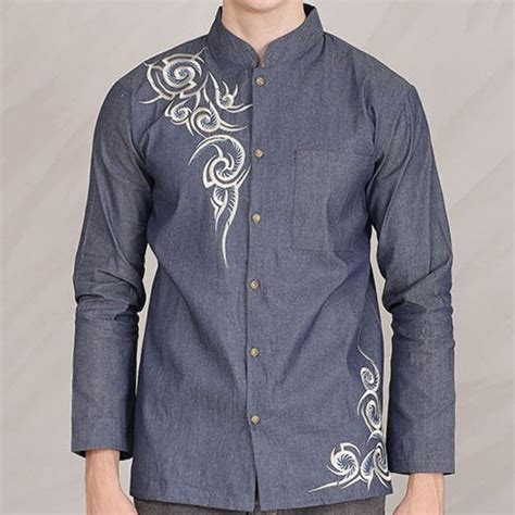 Model Bordir Baju Melayu Pria Terbaru Jual Baju Baju Bordir - Baju Bordir