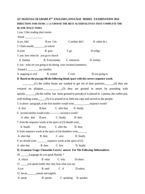 Model Examination 5 Section 1 Ap Statistics