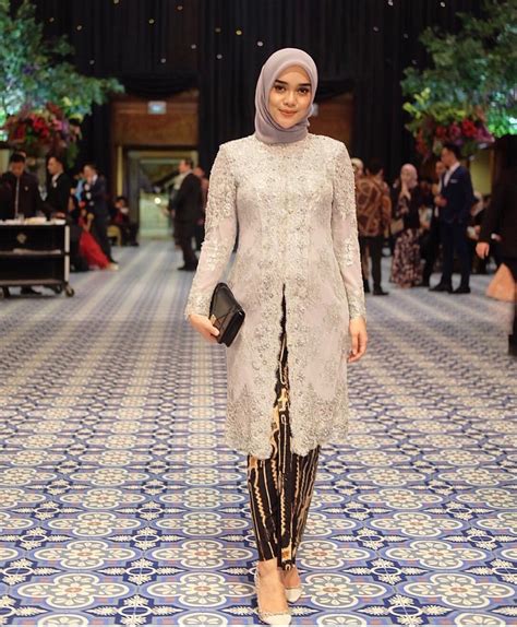 Model Kebaya Muslim Modern Inspirasi Dress Desain Desain Baju Perpisahan Sekolah - Desain Baju Perpisahan Sekolah