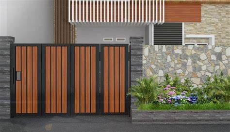 model pagar rumah minimalis terbaru