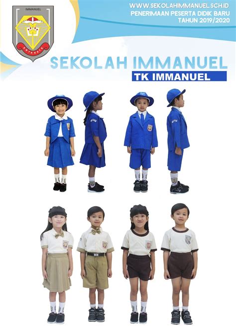 Model Seragam  Model Seragam Sekolah Immanuel Tahun 2020 - Model Seragam