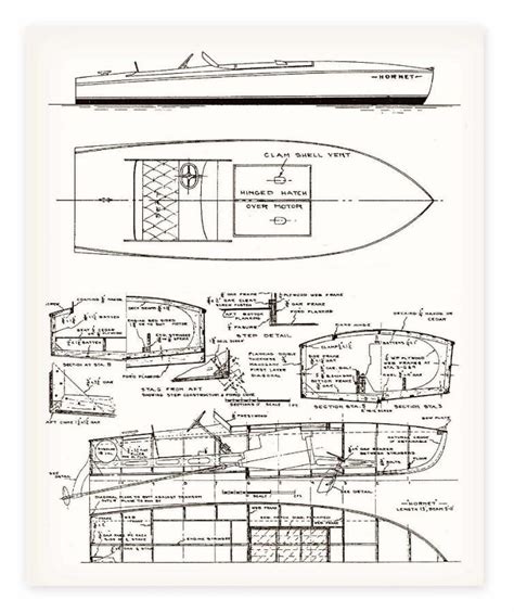 Model Speed Boat Plans