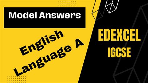 Read Model Answers For Igcse English 