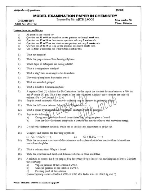 Full Download Model Paper 04 Tm 