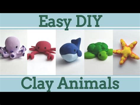 Modeling Clay Animals