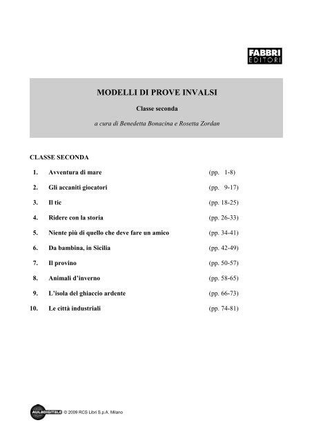 Read Modelli Di Prove Invalsi Mcbertarelliles Wordpress 