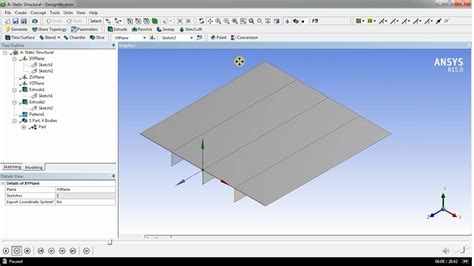 Modelling Stiffened Plates Using Ansys