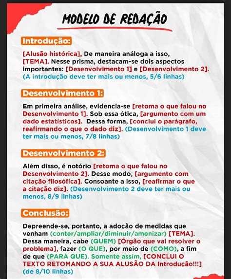 Modelo De Redacao