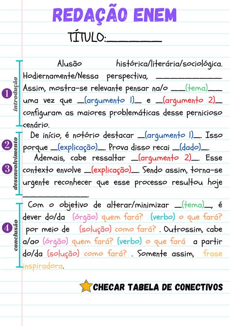Modelo De Redacao Pronta