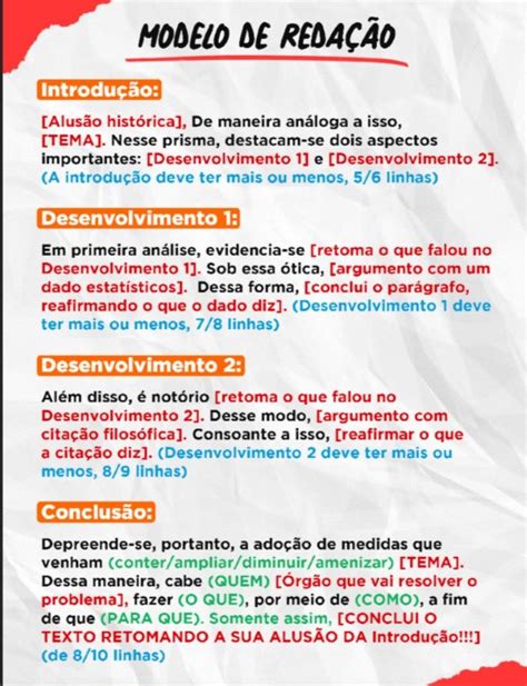 Modelo De Redação Pronta