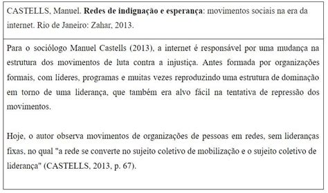 Modelo De Um Fichamento