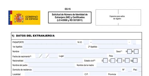 Modelo Ex 15